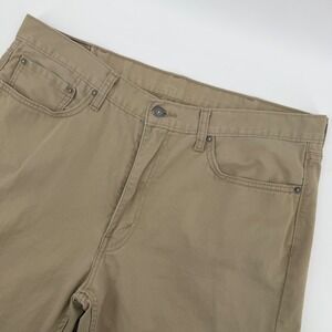 Levi Strauss Co 514 Mens Tan Straight Fit Jeans W38 L30